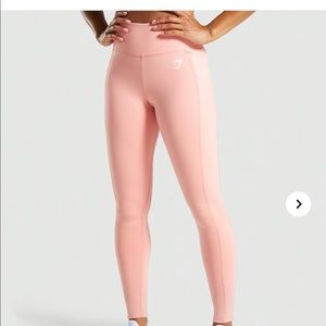 GYMSHARK brand new Dreamy 2.0 peach leggings